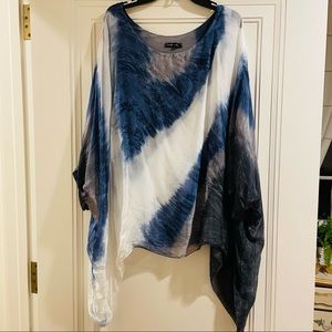 Bohemian Italian silk top